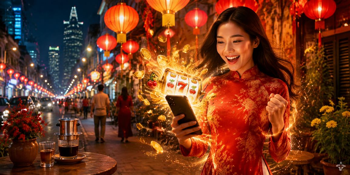Không gian giải trí cá cược trực tuyến sôi động tại Việt Nam với màn hình hiển thị tỷ lệ cược